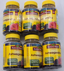 6 bottles Nature Made Ashwagandha 60 Gummies x 6 = 360 Gummies
