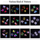 LED Projector Snowfall Light Christmas Laser Outdoor Landscape Xmas Lamp US Plug