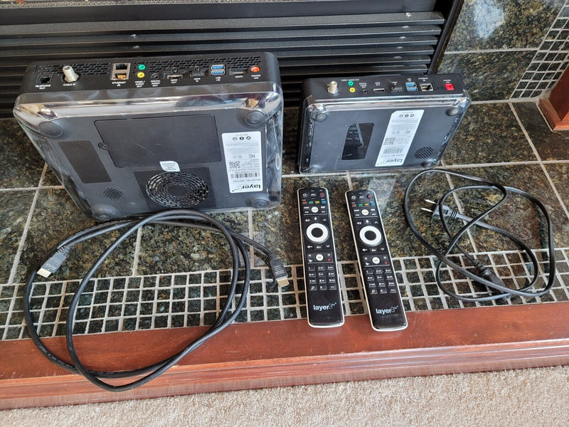 (2) DIRECTV  Stream boxes  Large and small ( Former layer3tv ) + 2 remotes +cord