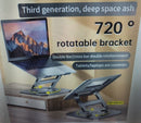 LS928 Rotatable Laptop Stand Aluminum Alloy Folding Design High Lifting