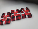 3 Sets Kids Pajamas Red & Black Buffalo Check Flannel Pajamas Set Size 5 Kids