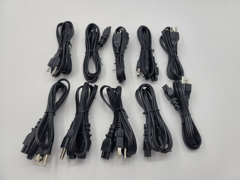 Ten UL 4ft AC 3-Prong Power Cord Cable US Plug Lead for Dell OptiPlex Model 2350