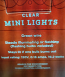 Wondershop Twinkling Clear Mini Lights Indoor/Outdoor ~100 Count Case Of 24 Sets