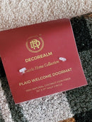 Decorealm Pure Coconut Coir Front Door Welcome Mat Outdoor Rug 30 x 17