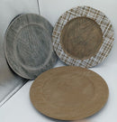 Harvest Gilt Charger Plates Set of 12 new opened box