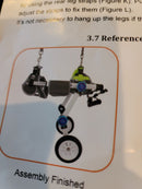 Samohui Gen. 4 Collapsible Adjustable Pet Wheelchair -