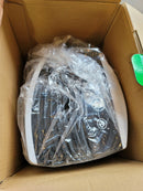 10.6 Gallon Kitchen Step Trash Can Stainless Steel Garbage 26"x15"x11"