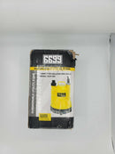 6699 1/6HP Portable Utility Pump Submersible Small Backup Sump Pump to Drain