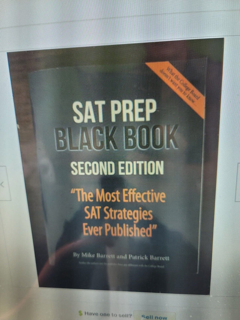 SAT Prep Black Book Second Edition By Mike Barrett & Patrick Barrett