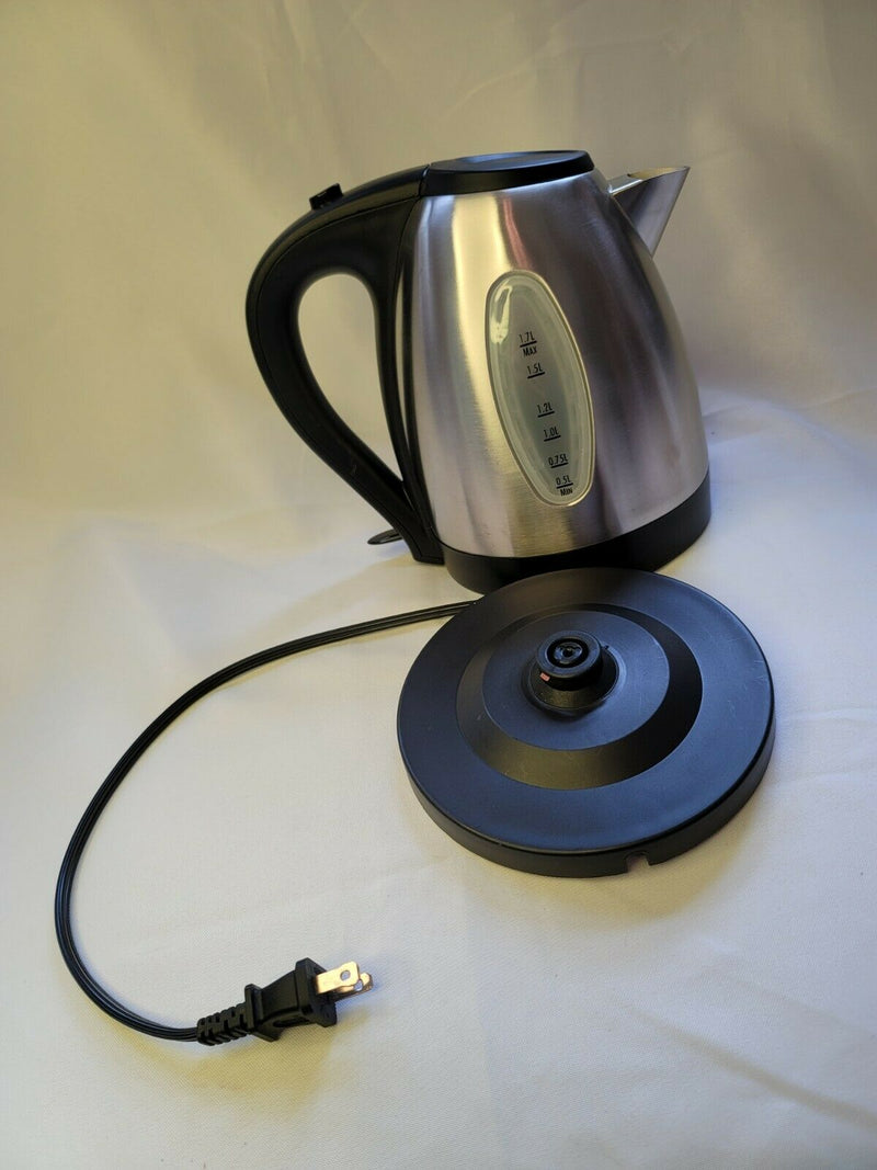 Hamilton Beach Electric Kettle, 1 Liter Capacity, Stainless Steel,