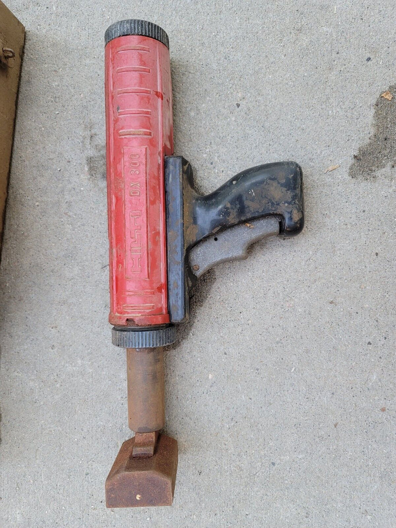 Hilti rusty Powder Actuated Tool w/ Steel Case