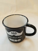 Mom & Dad Mugs By Pepper Story- Best Dad Ever & Thanks For Love Mom