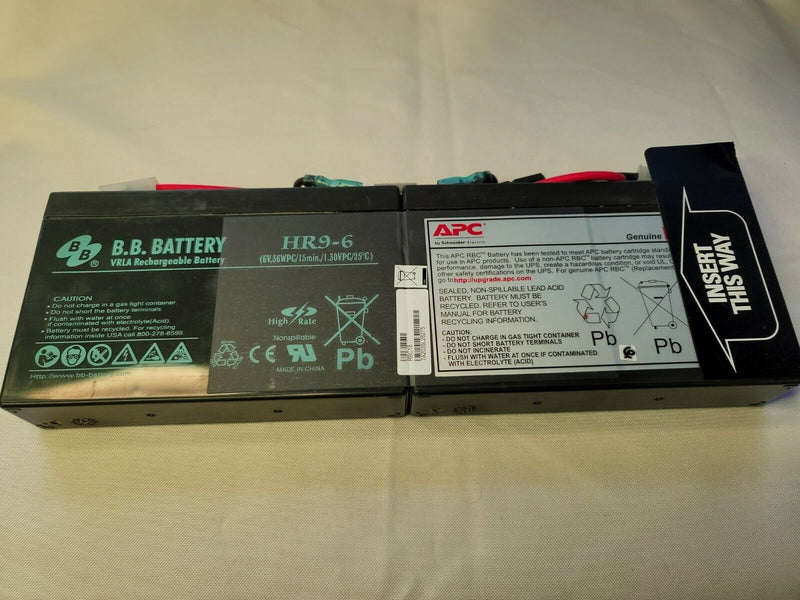 B.B. Battery Hr9-6, Apc Rechargeable Battery, Model