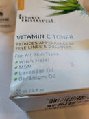 Instanatural Vitamin C Facial Toner - Anti Aging Face Spray W 2 Moisture Lock