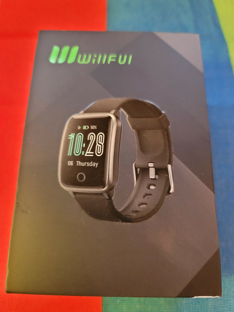 Willful Smart Watch Black/Grey Open Box Sw021