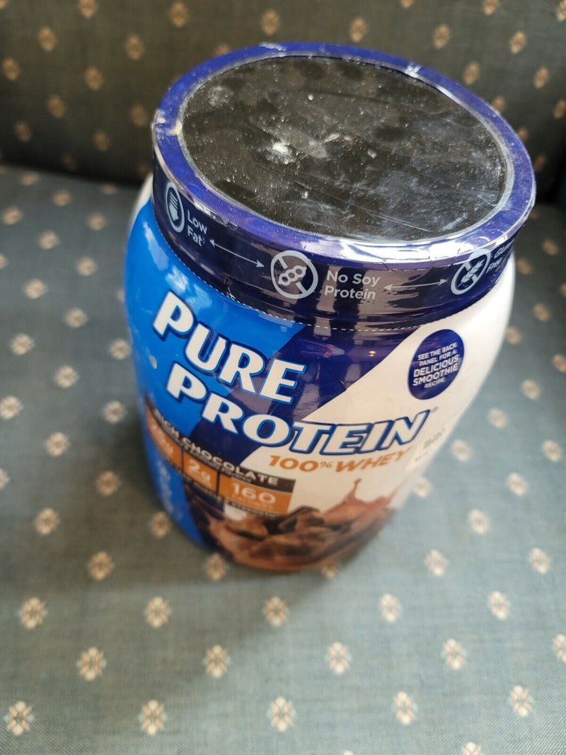 Pure Protein 100% Whey Protein Powder Rich Chocolate 25g Protein , 1.75 lb