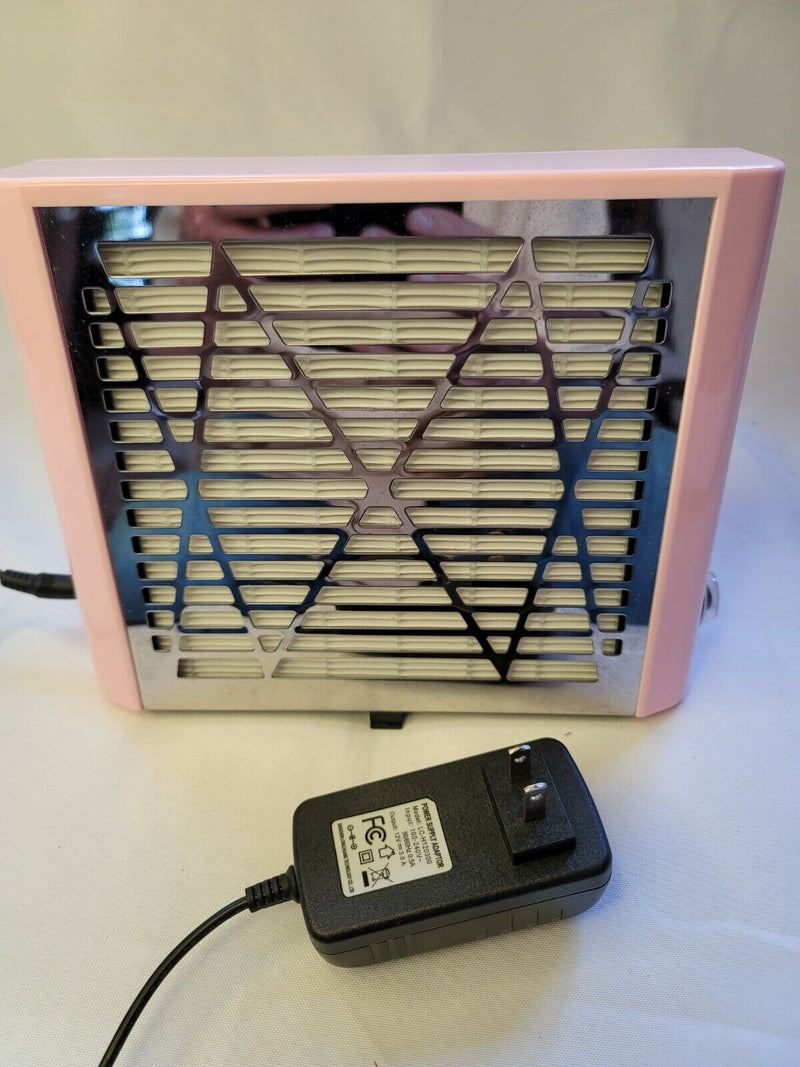 Pink Air Purifier For Home  Compact 9" X 8"