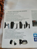 FENRIR Black CNC Aluminum Alloy Motorcycle Handlebar End Bar Mirror Anti-glare