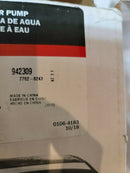 Gates 42309 Premium Engine Water Pump For 85-95 240 244 245 740 745 760 780 940