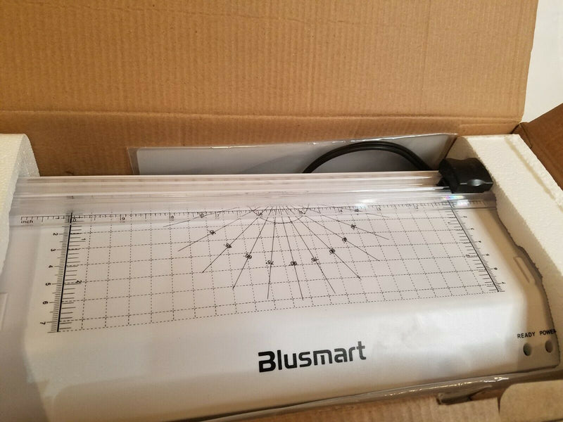 Blusmart Dual Mode Hot & Cold Laminator 3-5mil Pouches Fast Heat Up Time