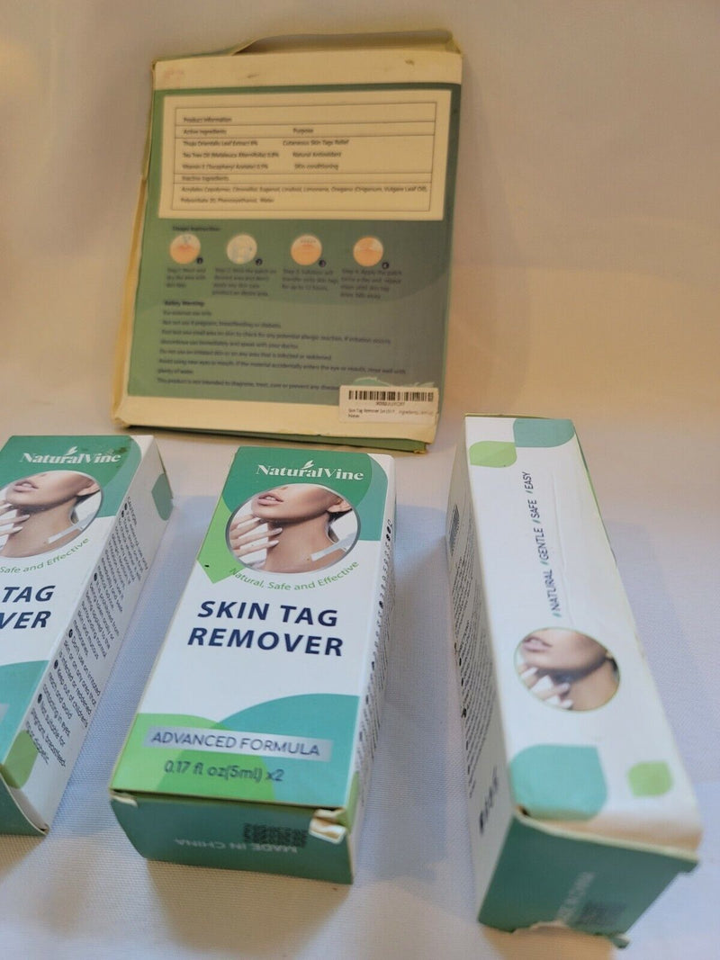 Natural Vine Skin Tag Remover 7 Boxes Plus 2 Boxes Of Skin Tag Patches