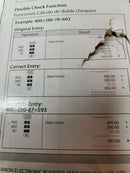 Canon Mp11dx 12-Digit Ribbon Printing Calculator Black/Red Print 3.7 Lines/Sec