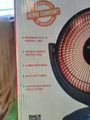 Soleus 800W Oscillating Radiant Tabletop Heater, Portable Electric Desk Space