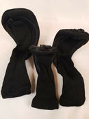 3 Golf Club Plush Driver Head Covers