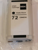 compatible Cartridges HP 72 matte black ink C9403A HP Design  mbk