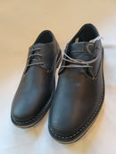 Steve Madden Mens Style Harpoon Black Leather  Shoes 11.5 Man Made