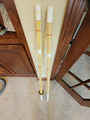 2 Ling WeePoh Japanese Bamboo , Umbrella, Height 47.0 inches