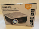 Fangor Mini Bluetooth Projector Bundle Built In Dvd Player Portable Dvd 1080P