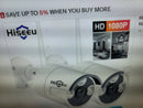 2Pcs Hiseeu 2.0MP 1080P Outdoor WiFi IP Cameras - Secure Surveillance