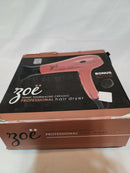 Zoe Ionic Tourmaline Ceramic Professional Hair Dryer