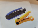 Coaxial Compression Tool Coax Cable Crimper Kit Adjustable
