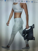 Under Desk Stationary Exercise Bike  - Portable Arm Leg Foot Pedal Exerciser