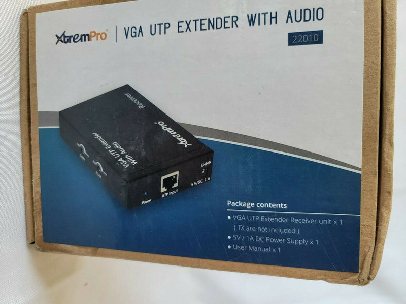 VGA Receiver Up to 300M over one UTP  with Audio