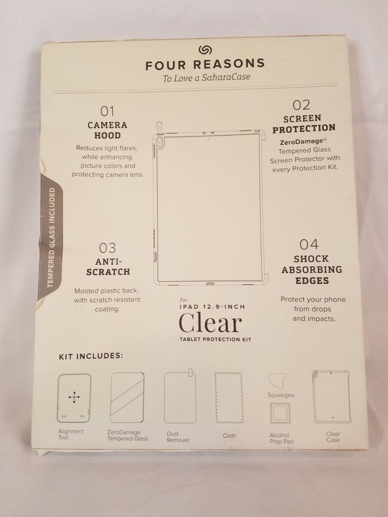 Saharacase - 12.9" I Pad Screen Protector  - Clear