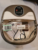 Ovitus Foot Spa Massager W/ 6 Motorized Rollers And Heat