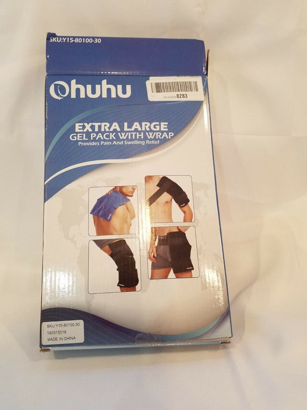 OHUHU EXTRA LARGE GEL PACK WITH WRAP microwavable