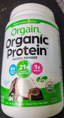 Orgain Organic Plant Based Protein Powder Chocolate Coconut Vegan Low Net Carbs
