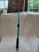 Telescopic Fish Gaff Stainless Sea Fishing Spear Hook Tackle Soft Eva Handle