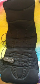 Relief Expert Back Car Seat Massager Cushion Chair Pad W/ Heat 10 Vibrating