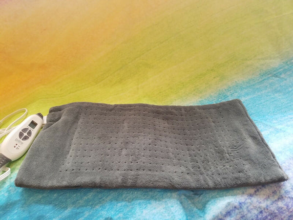 Pure Relief 24" X 12" Heating Pad W Fast Heating Technology 6 Temperature.