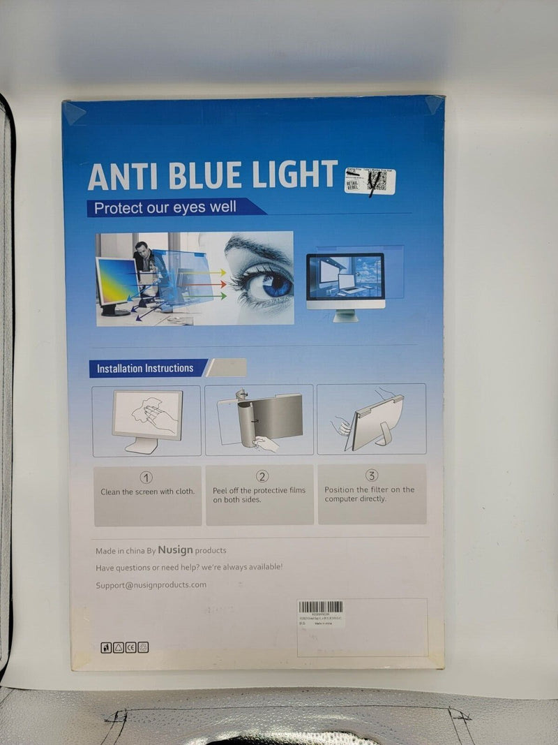 Nusign Anti Blue Light 23-24" Hanging Screen Protector Desktop Monitor 540*340mm