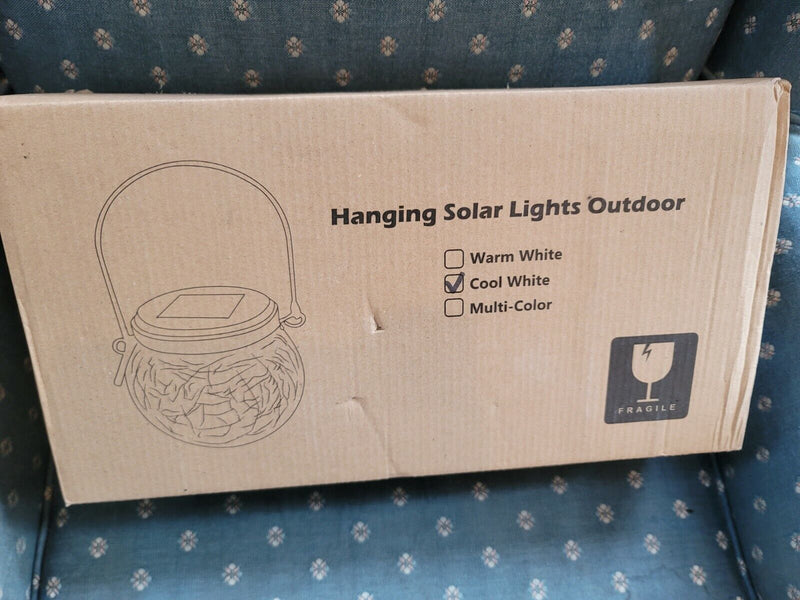 Hanging Solor Lights Outdoors