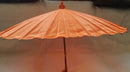 Vintage Oriental Umbrella With Wood Staff - Antique? Very Good Condition. Rare