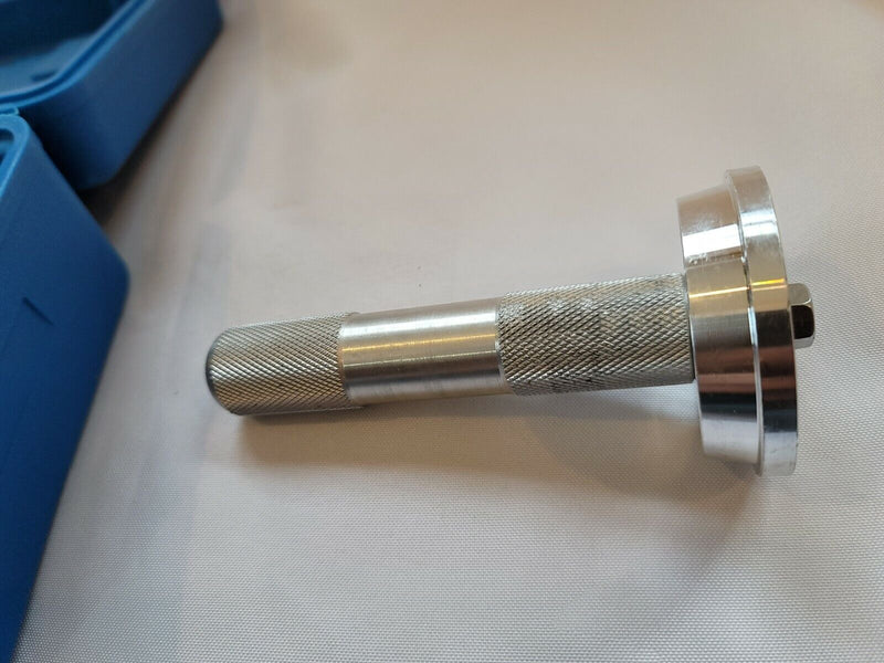 Smooth Round Silver Tool - one Heavy disk only