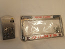 NY Giants Chrome License Plate Frames: Upscale Set for Fans