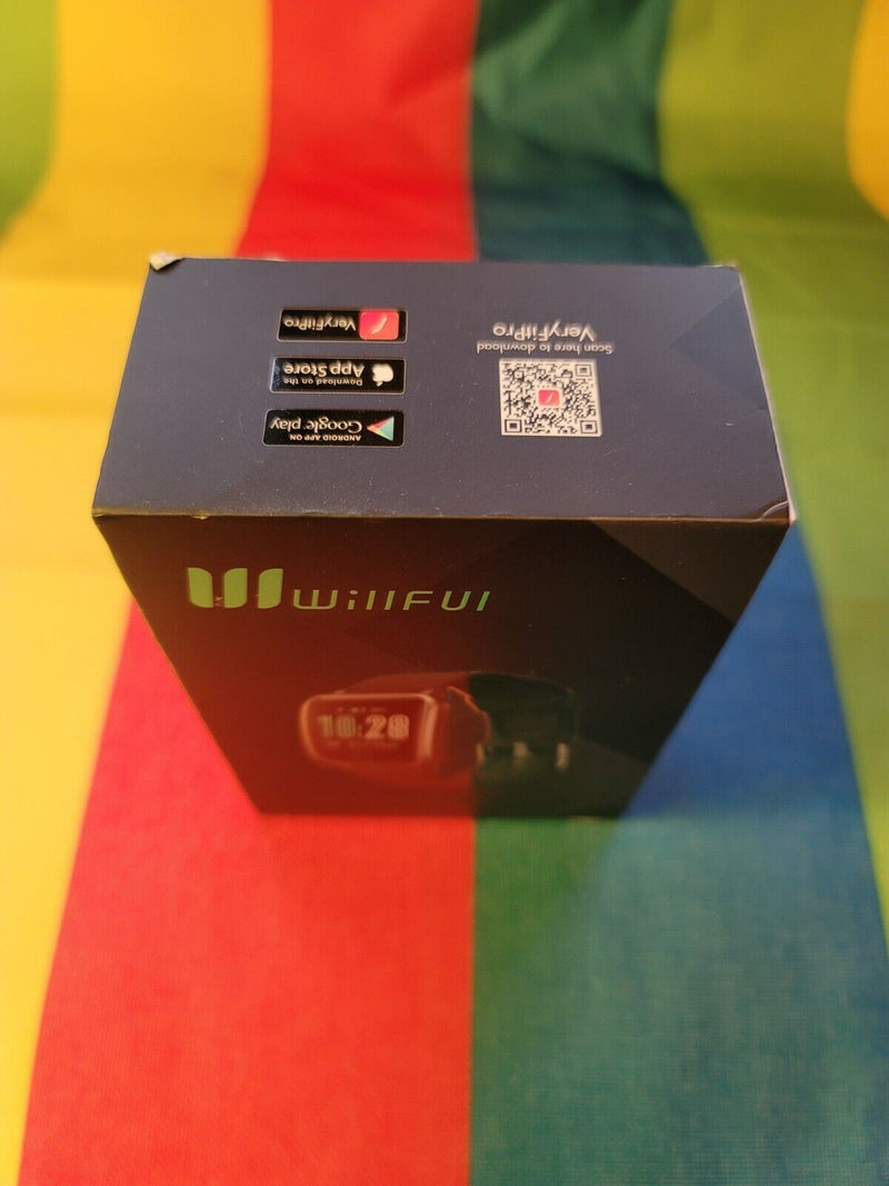 Willful Smart Watch Black/Grey Open Box Sw021